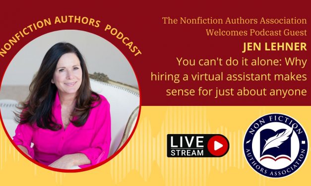 Podcast Interview: Jen Lehner 06/08/2022 – You Can’t Do it Alone… Why Hiring a Virtual Assistant Makes Sense for just about Anyone