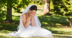 Sad bride